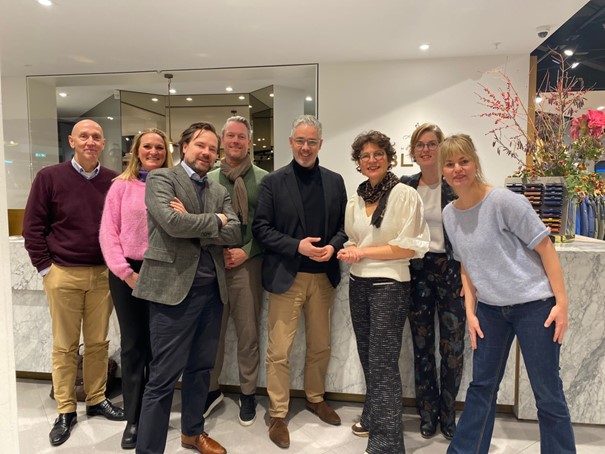 Tweede Kamerleden CDA bezoeken Amsterdamse ondernemers